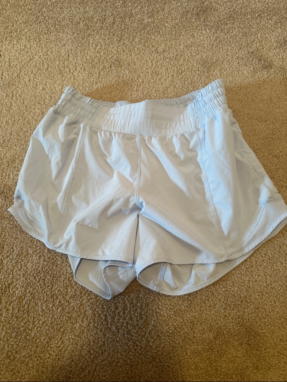 lululemon athletica Light Blue Women's Running Shorts